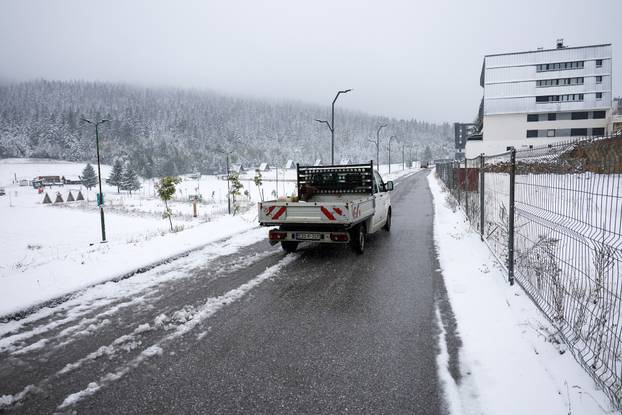 Prvi snijeg na planini Bjelašnici
