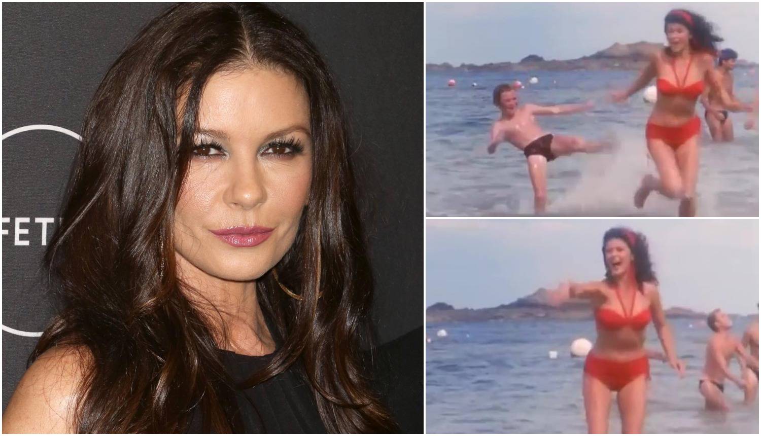 Zeta-Jones se prisjetila stare uloge: Trčala u bikiniju po plaži