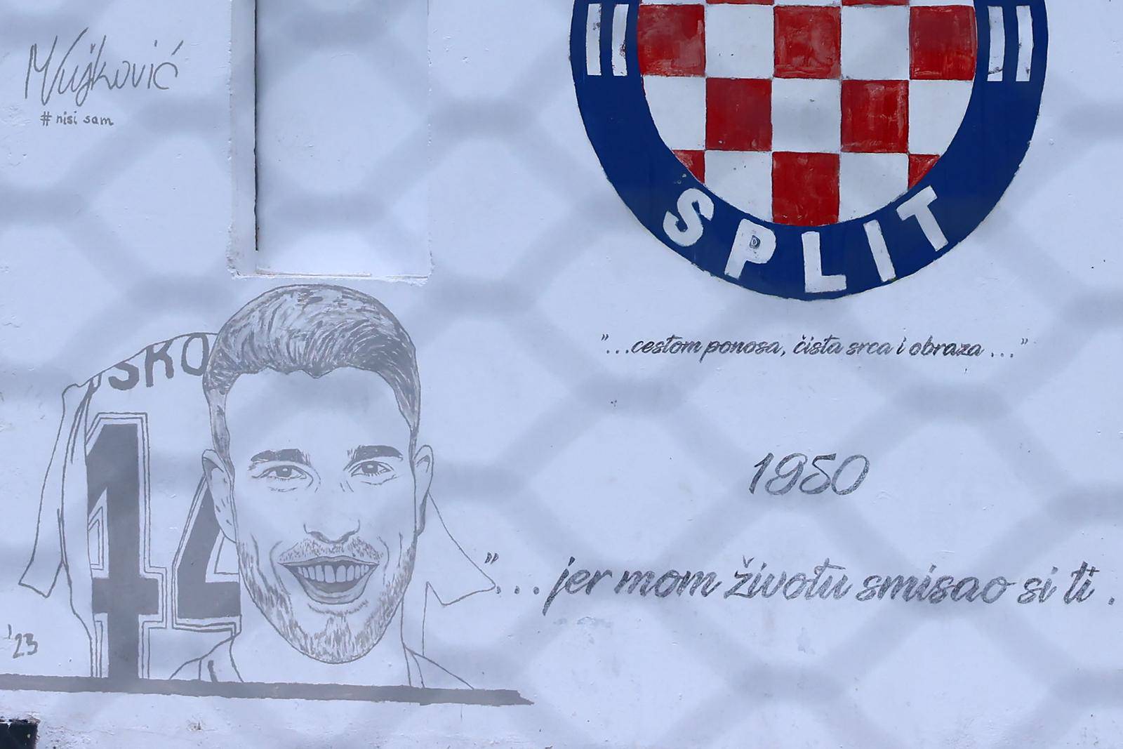 Mario Vušković dobio mural u Splitu