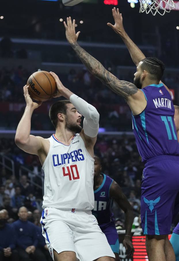 NBA: Charlotte Hornets at Los Angeles Clippers