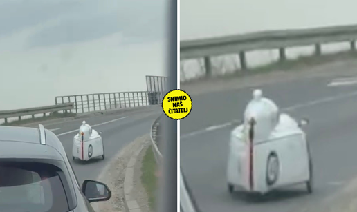 KAE OVO, FRENDE Snimio &ccaron;udno vozilo kod Kerestinca, stru&ccaron;njak tvrdi: Ovo je opasnost na cesti!