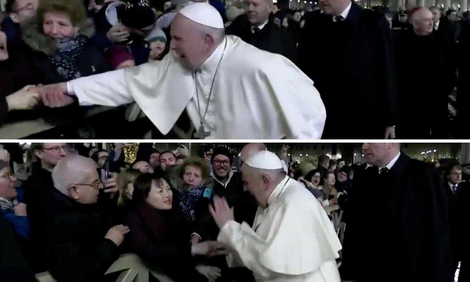 Papa o udaranju žene koja ga je vukla: Izgubio sam strpljenje