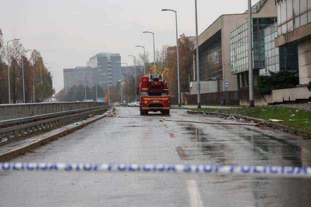 Zagreb: Vjesnikov neboder dva dana nakon požara, policijska istraga u tijeku