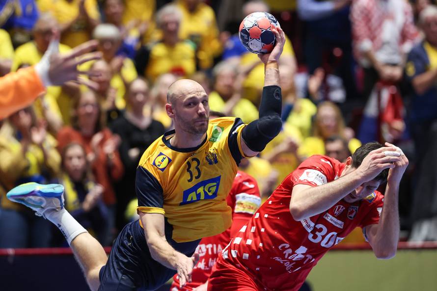 Susret Švedske i Hrvatske u prvom krugu EHF Europskog prvenstva