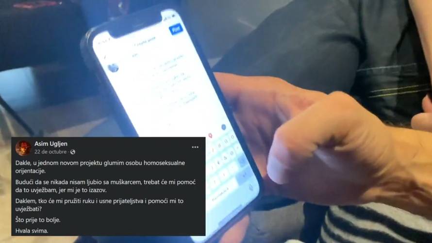 Asim Ugljen: 'Pred suprugom i punicom sam poljubio drugu...'