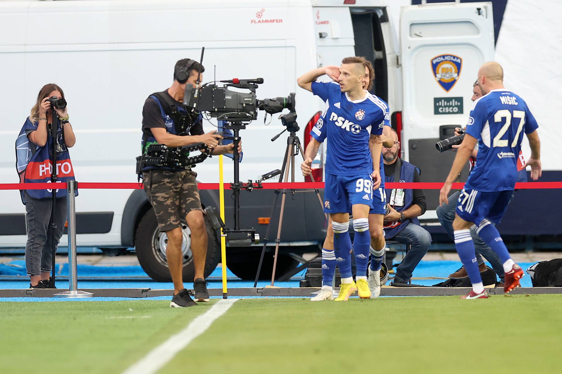 Zagreb: Dinamo i Chelsea u utakmici prvog kola UEFA Lige prvaka