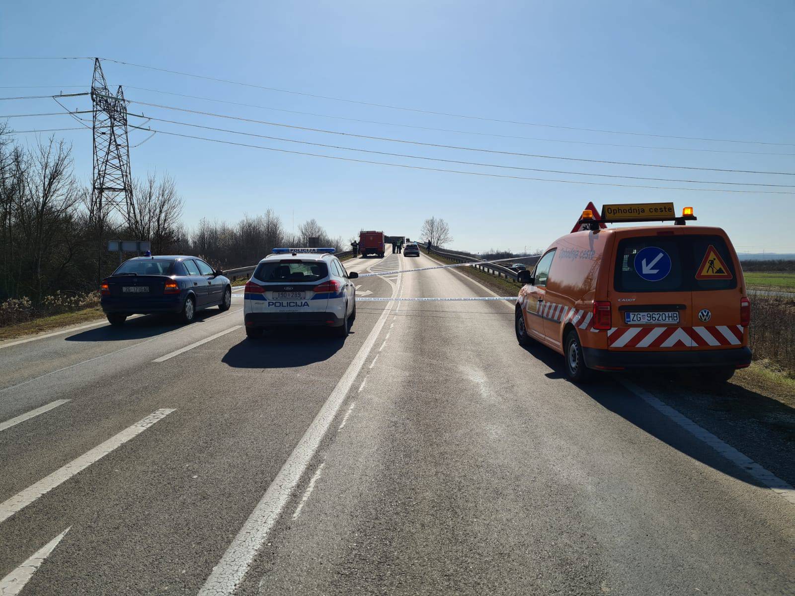 Sudar kamiona i auta blizu Velike Gorice, jedan mrtav