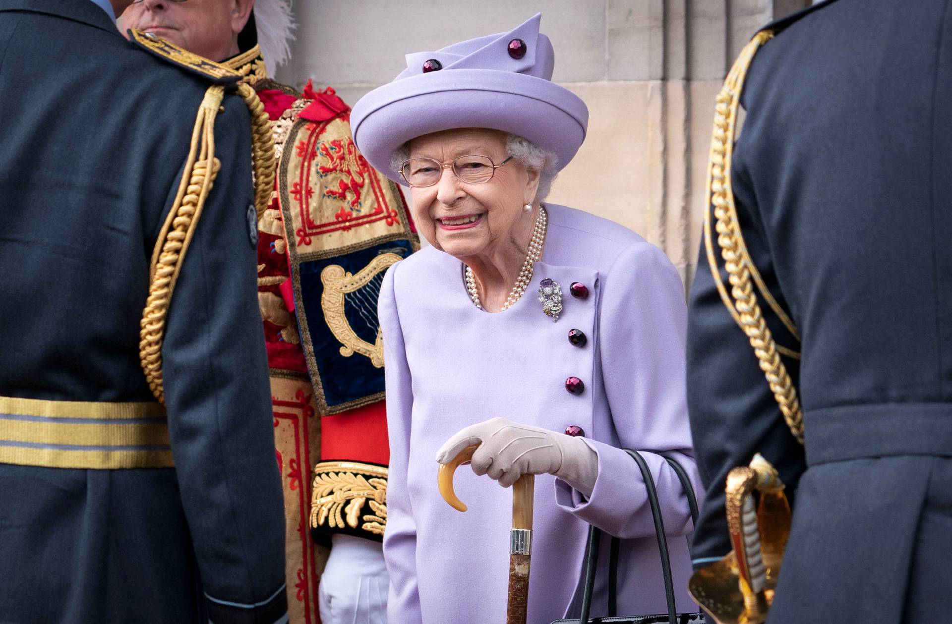 Britain's Queen Elizabeth visits Scotland for Holyrood Week