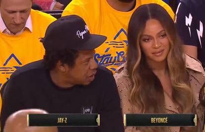 Jay Z razgovarao s drugom, a Beyonce vidno kolutala očima