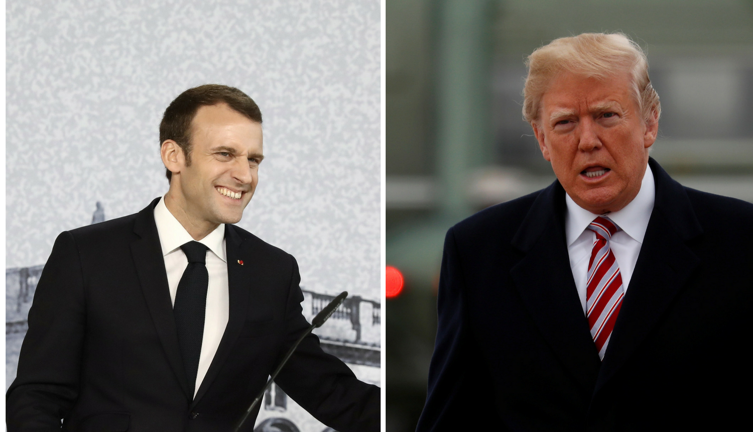 Macron daruje Trumpu sadnicu hrasta kao simbol prijateljstva