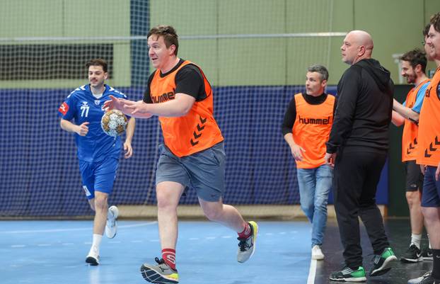 Zagreb: Glumačka postava BOK festa na treningu s RK Zagrebom