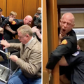 VIDEO Marinac izazvao kaos u Senatu, ozlije&dstrok;eni policajci: 'Nitko se ne &zcaron;eli boriti za Izrael'