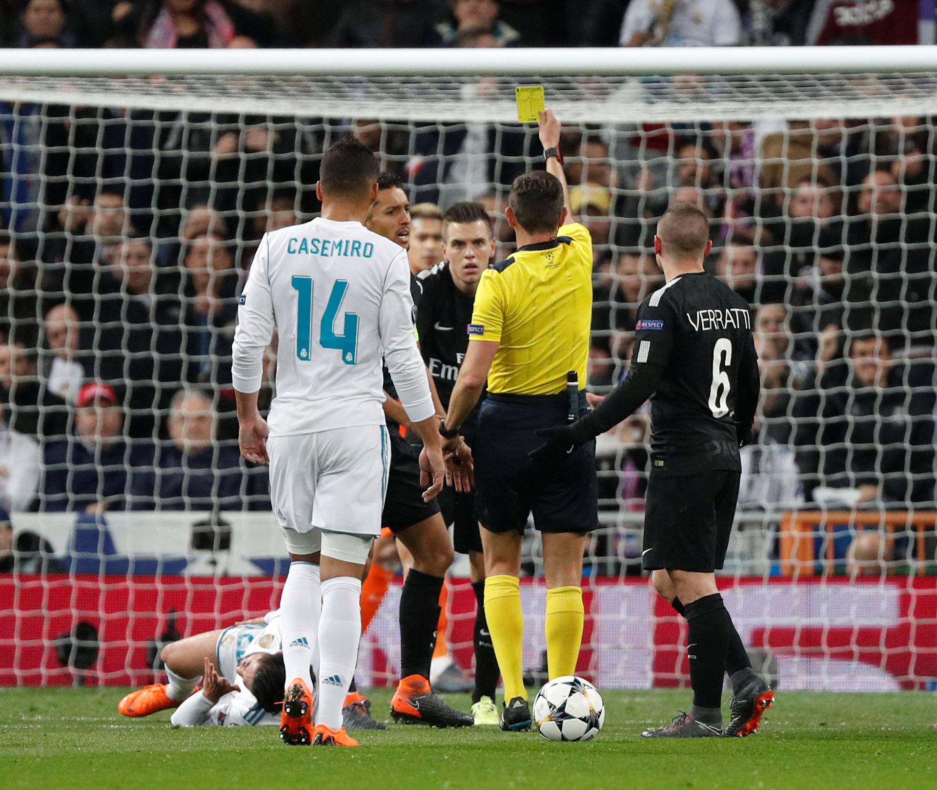 Champions League Round of 16 First Leg - Real Madrid vs Paris St Germain