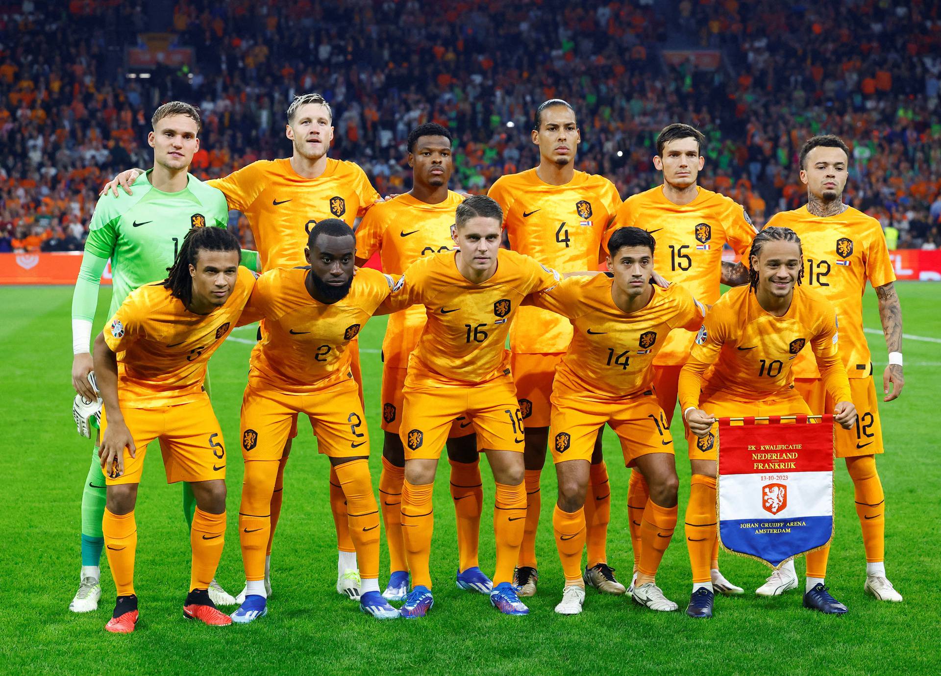 FILE PHOTO: Euro 2024 Qualifier - Group B - Netherlands v France