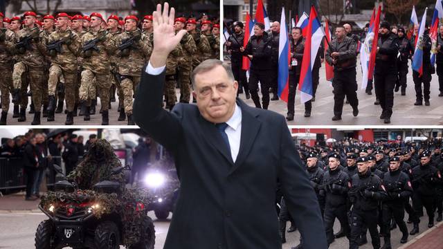 Putinovi bajkeri, Vučićev sin i  zgražanje Zapada: Kako su Dodik i društvo slavili dan RS...