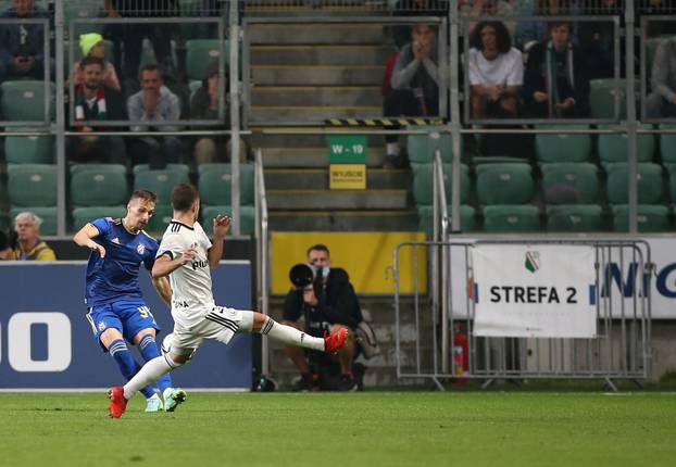 Druga utakmica 3. pretkola UEFA Lige prvaka,  Legia - GNK Dinamo Zagreb.