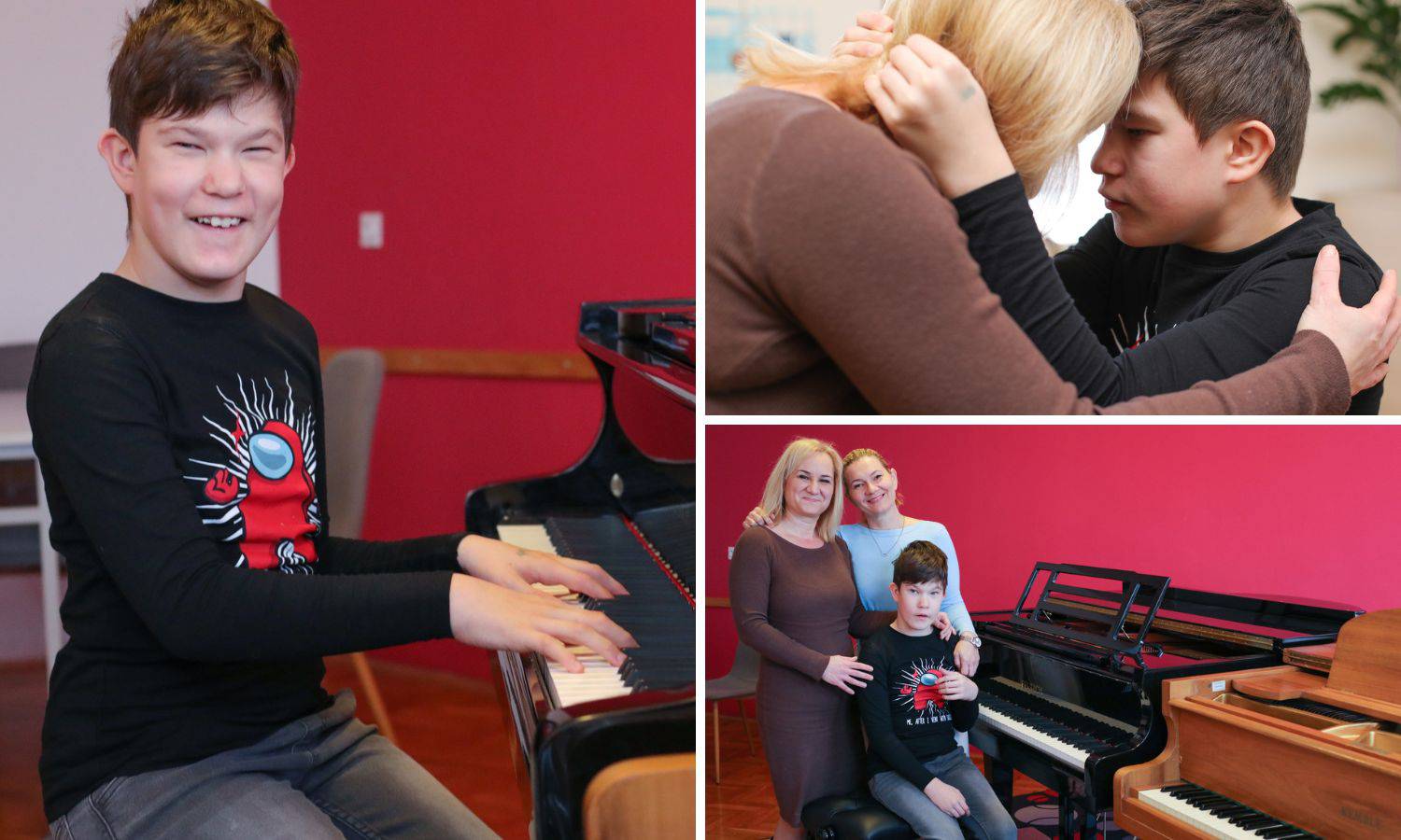 Čudesna priča iz Vukovara: 'Moj Aleksandar jedva je govorio. Ali klavir mu pomaže da se izrazi'