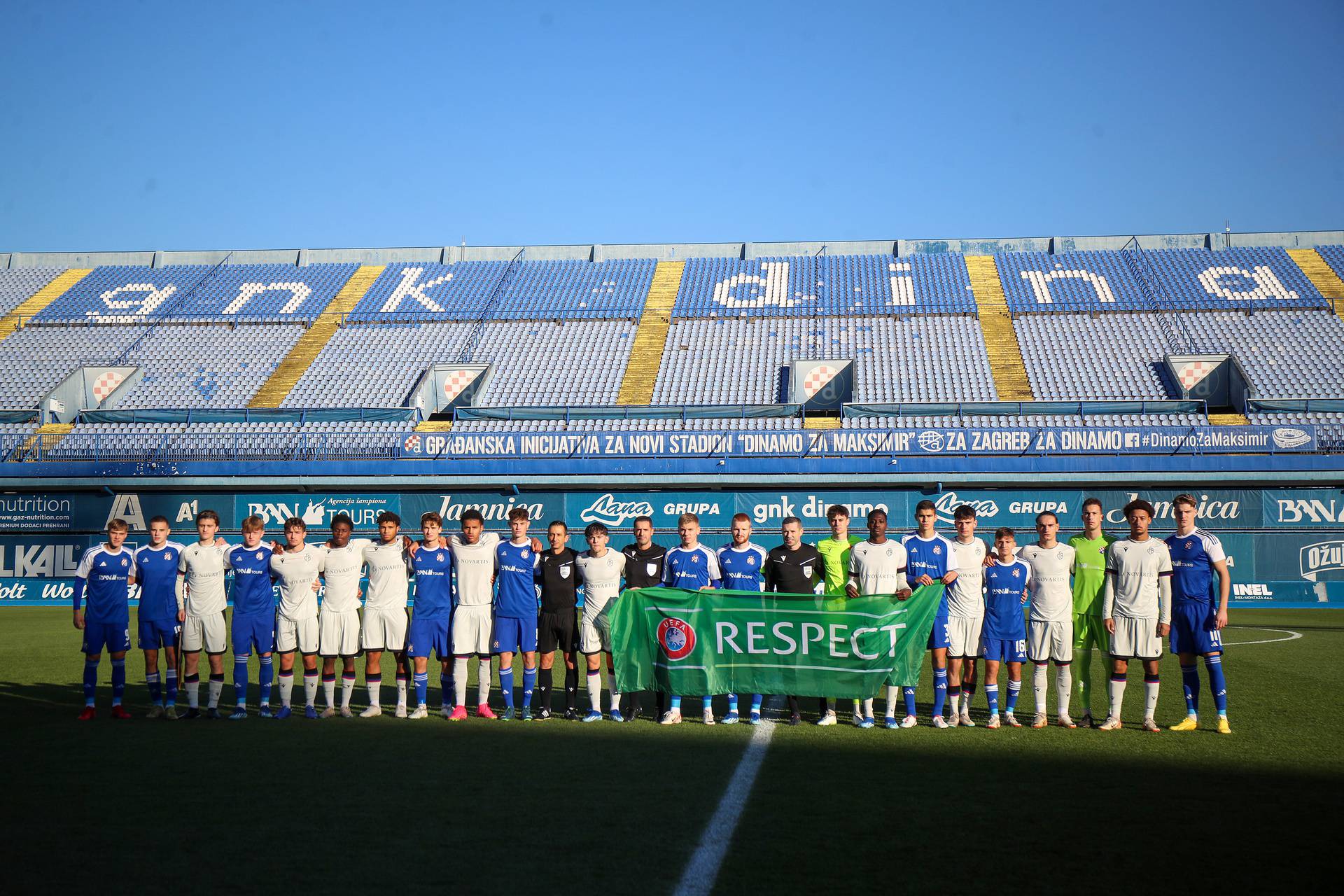 Zagreb: UEFA Liga prvaka mladih, put prvaka, 2. kolo,  GNK Dinamo - FC Basel