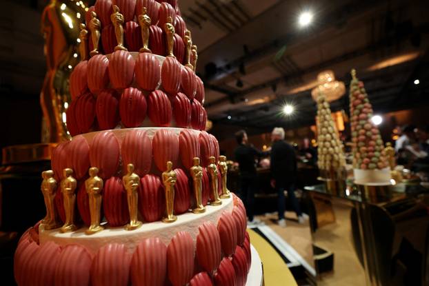 Media preview of food, beverages and decor for Governors Ball, ahead of 98th Oscars, in Los Angeles