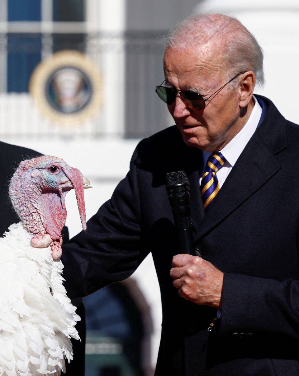 Biden pomilovao dvije purice: Spasio ih od toga da postanu večera za Dan zahvalnosti