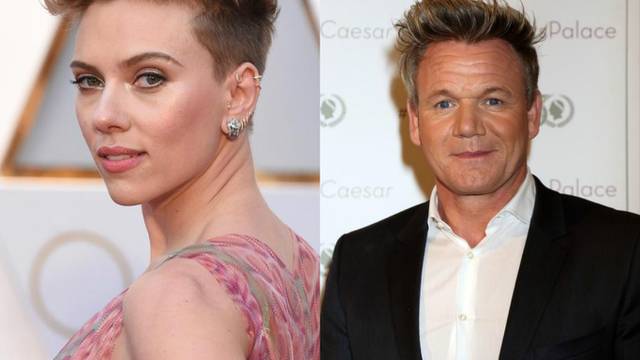 Scarlett Johansson: 'Palim se na kuhara Gordona Ramseya'