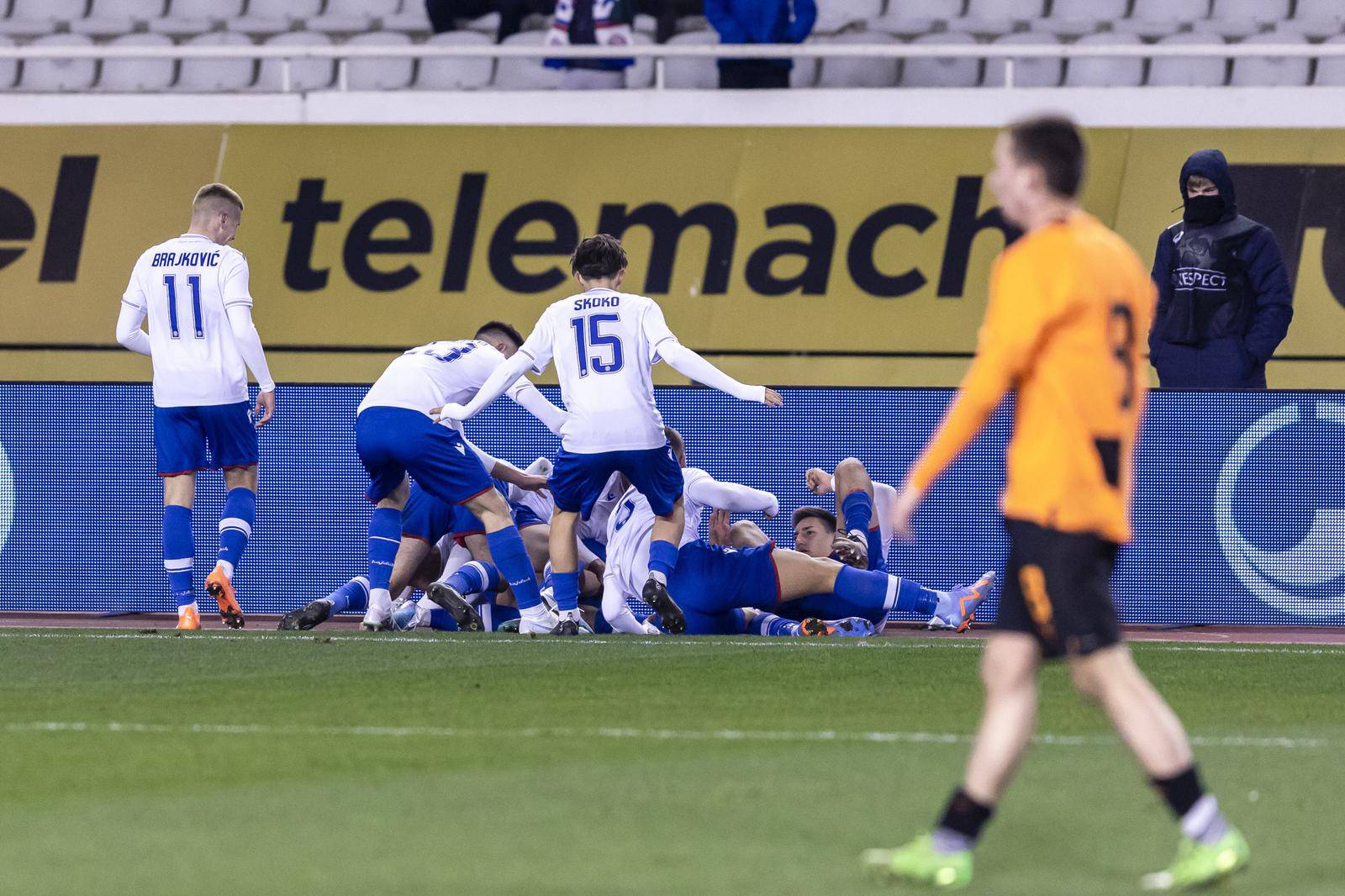 Split: Utakmica doigravanja juniorske Lige prvaka: Hajduk-Sahtar