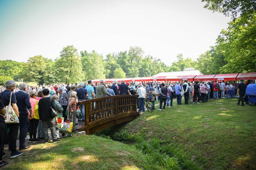 Zagreb: Proslava Međunarodnog praznika rada na Maksimiru