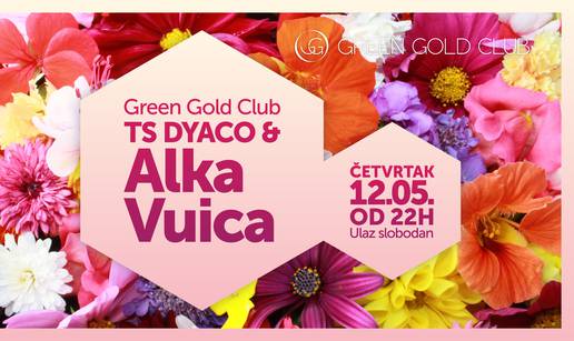 Alka Vuica na pozornici Green Gold Cluba uz pratnju tambura