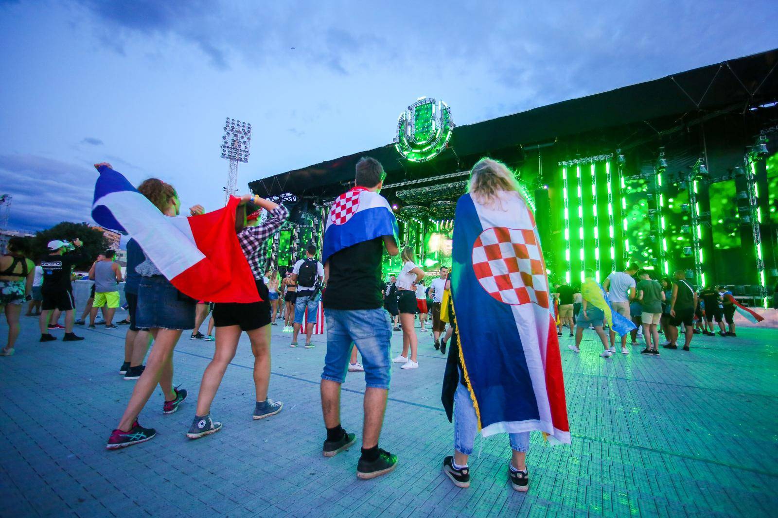 Split: PoÃ¨ela druga veÃ¨er Ultra Europe festivala na stadionu Park mladeÅ¾i