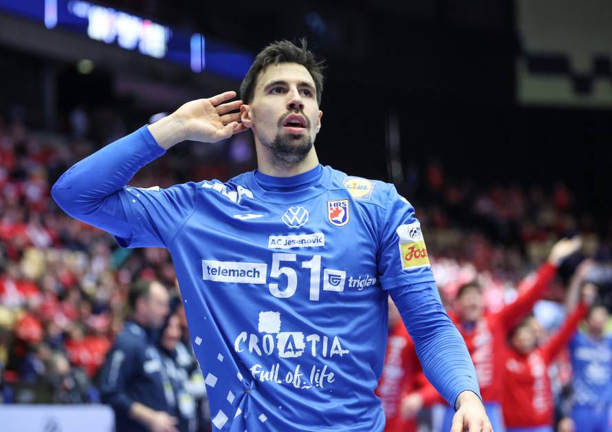 Susret Islanda i Hrvatske u utakmici za treće mjesto EHF Europskog prvenstva