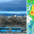 FOTO Mračna kapa nadvila se nad Zagreb: Upalili žuti alarm, gledajte što stiže sa zapada