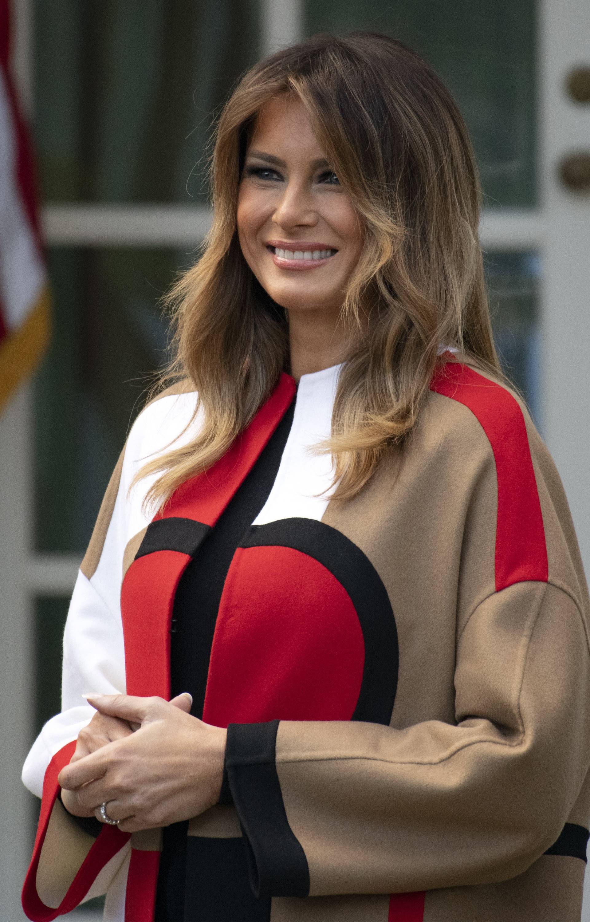 US President Trump and First Lady Melania Trump Participate in the 2018 Thanksgiving Turkey Pardon Ceremony