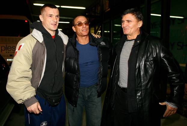 ARHIVA Zagreb: Cro Cop ugostio Van Dammea