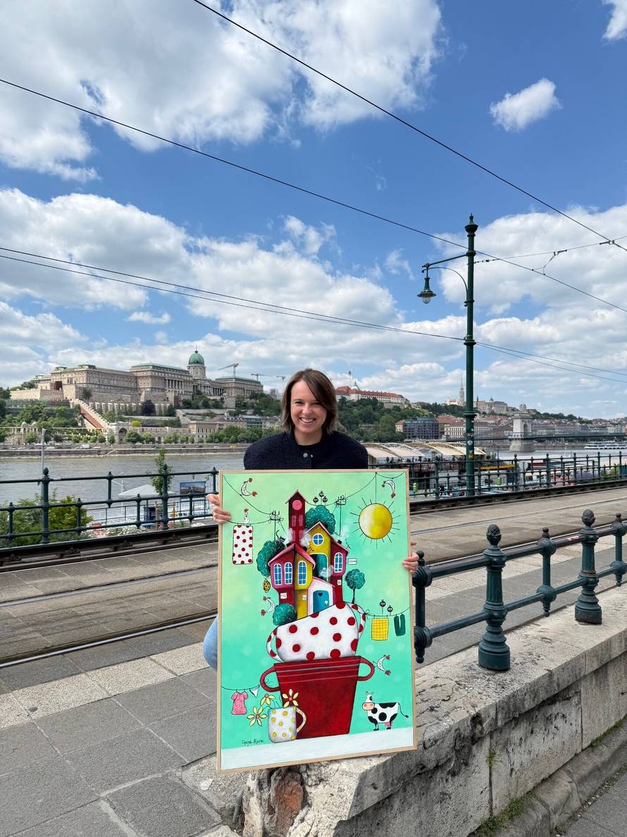 Umjetnica iz Sarajeva: Ja ne slikam platna, ja slikam život