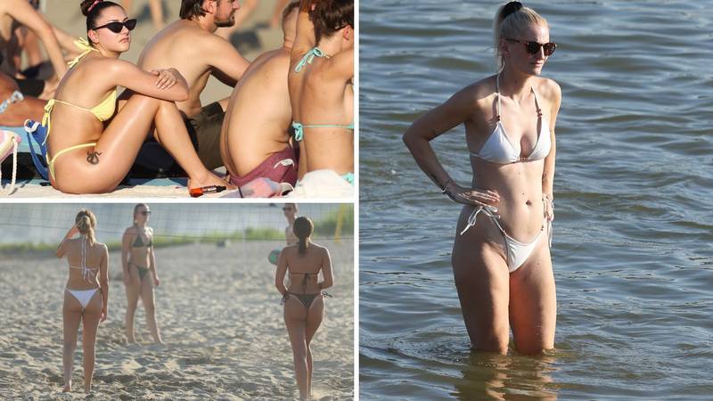FOTO Slavonci se hladili u Dravi