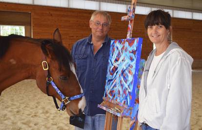 Konj za trke otišao u mirovinu pa postao poznati slikar