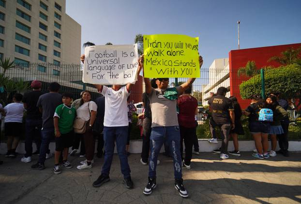 FIFA World Cup 2026 - Iran leave Tijuana hotel ahead of first World Cup match
