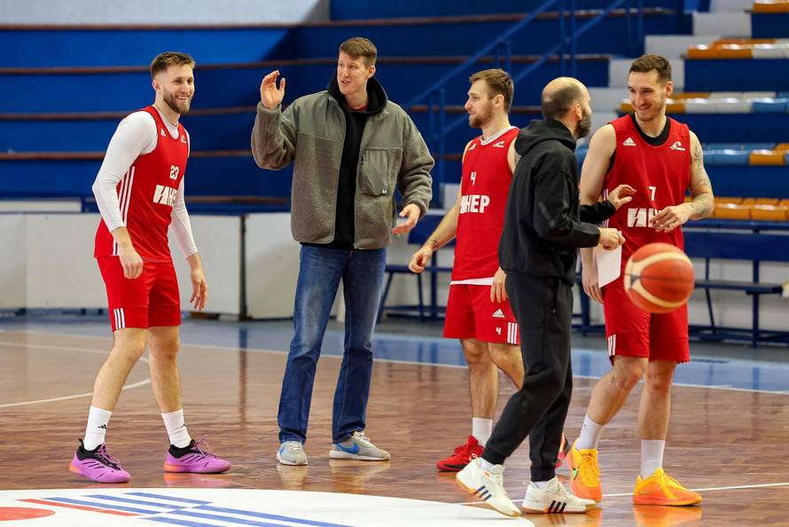 Zadar: Konferencija za medije hrvatske košarkaške reprezentacije uoči utakmica protiv Francuske i Cipra