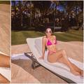 Nauljena Kim uživa u tropskom suncu i mini ružičastom bikiniju
