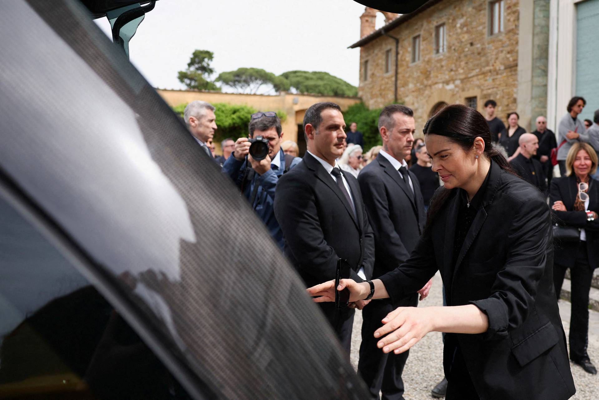 Funeral ceremony of Italian designer Roberto Cavalli, in Florence