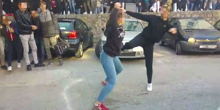 Tučnjava maloljetnica  u Splitu: Jednoj  ukor, a za drugu - ništa