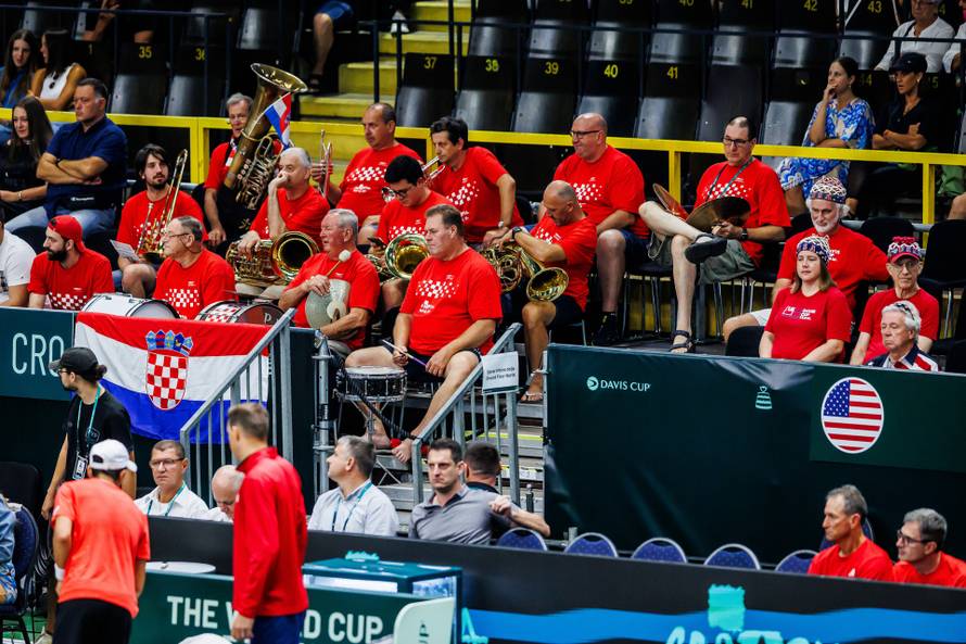 Split: Skupina D Davis Cupa, Hrvatska - SAD, Dino Prizmić - Mackenzie McDonald