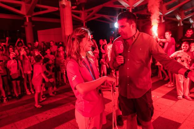 Doček olimpijaca u Zračnoj luci Split