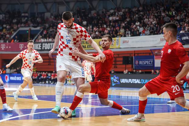 Susret Hrvatske i Poljske u dodatnim kvalifikacijama za Svjetsko prvenstvo u futsalu