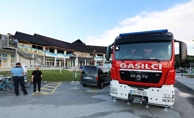 

Podčetrtek: Izbio veliki požar u termalnom parku Aqualuna blizu hrvatske granice