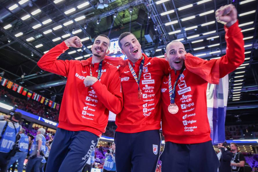 Dodjela medalja hrvatskoj rukometnoj reprezentaciji