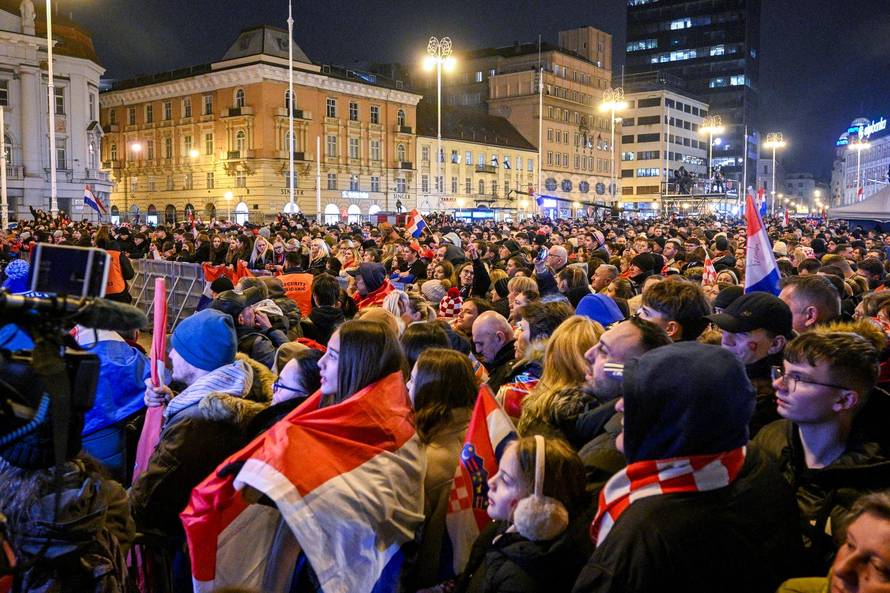 Zagreb: Svečani doček rukometnih reprezentativaca nakon osvojene bronce na Europskom prvenstvu