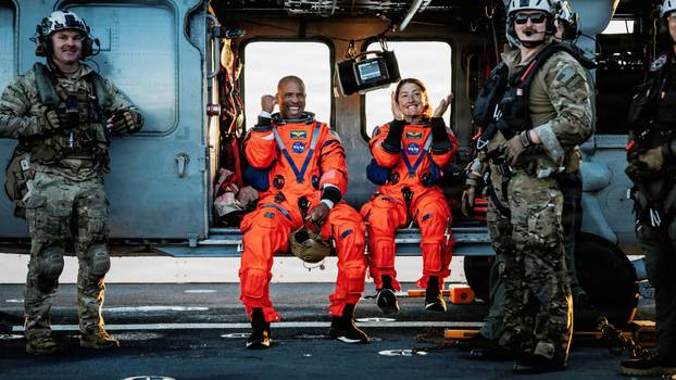 Artemis II crew returns to Earth after Moon flyby mission