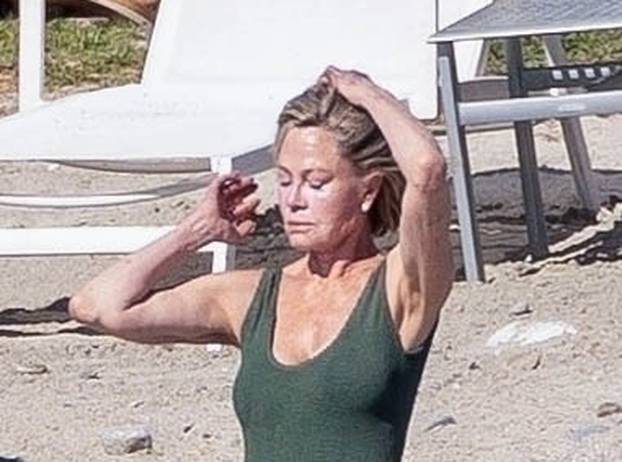 *PREMIUM-EXCLUSIVE* Melanie Griffith Sizzles in the Sun: Living Her Best Life in Mexico While Channeling her inner Baywatch with Friends! **WEB EMBARGO UNTIL 6:30pm EST on Jan. 16, 2024**