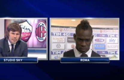 Balotelli napao Bobana i bacio mikrofon: Prestani s kritikama!